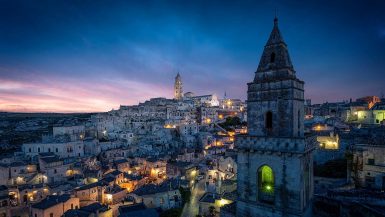 panorama di Matera