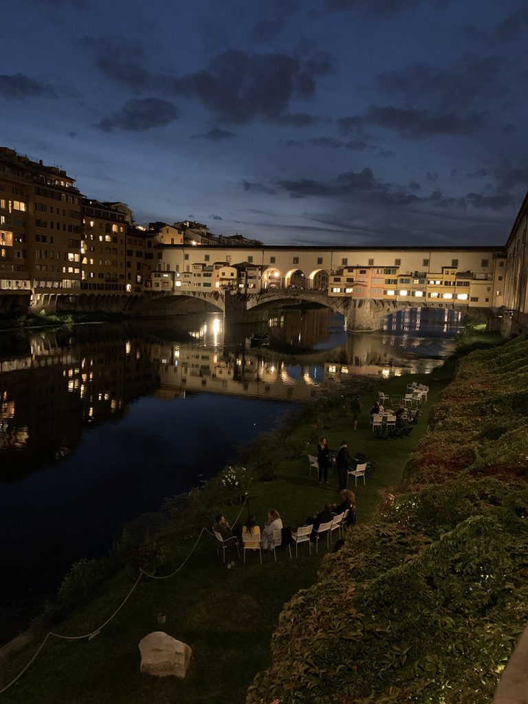 ponte vecchio lungo Arno 