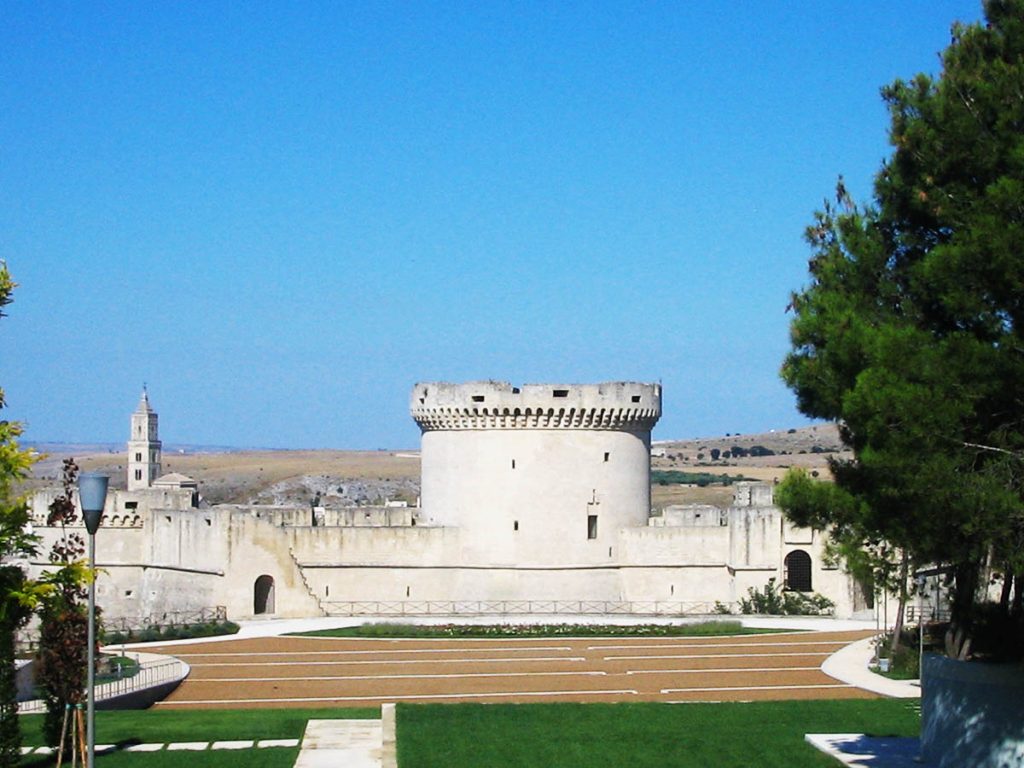 Castello Tramontano nelle tappe storiche di Matera