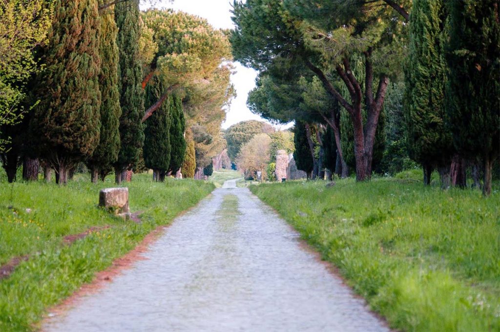 Via Appia antica dei Romani
